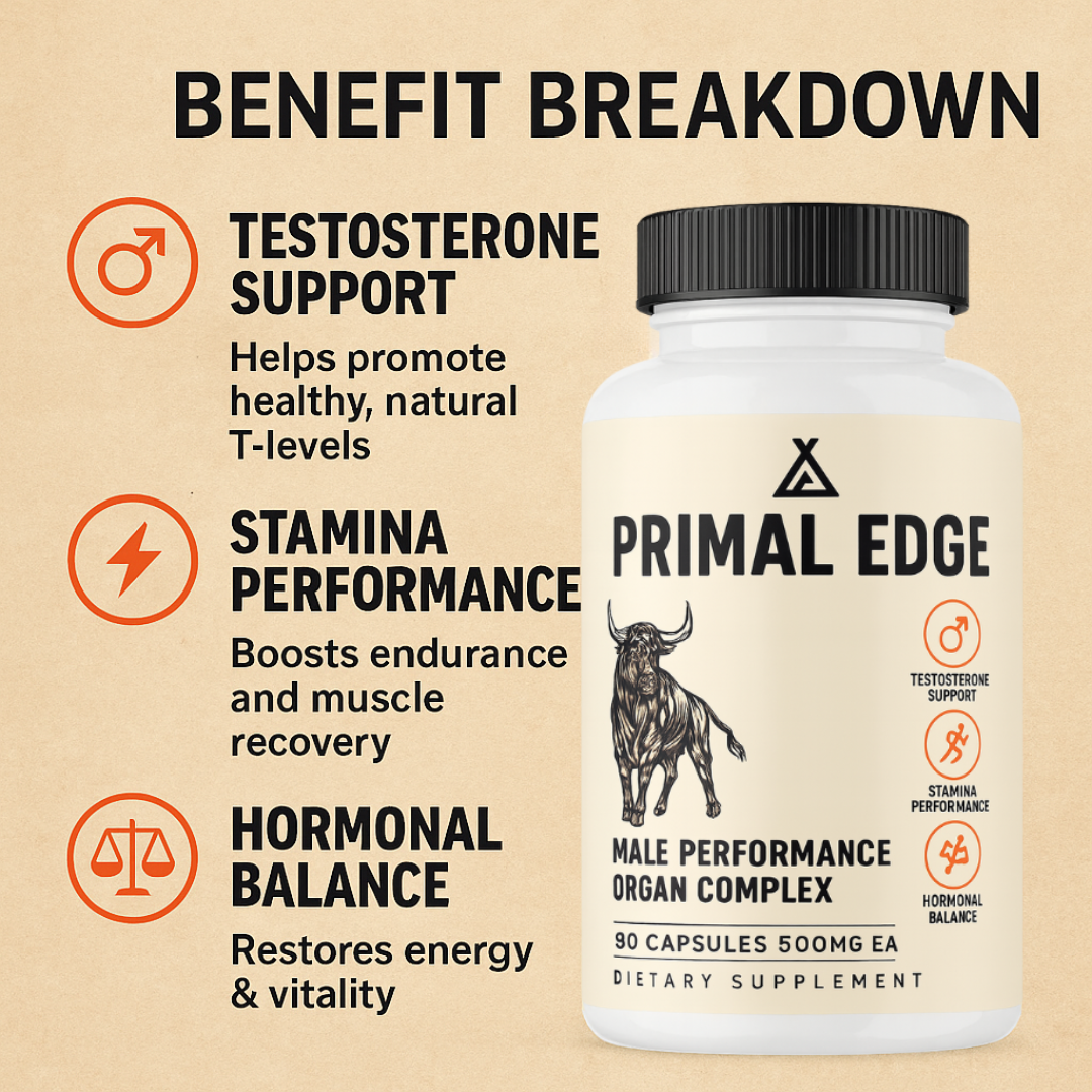 Primal Edge – Bring Back the Testosterone Modern Life Took Away