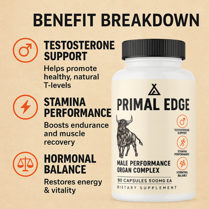 Primal Edge – Bring Back the Testosterone Modern Life Took Away